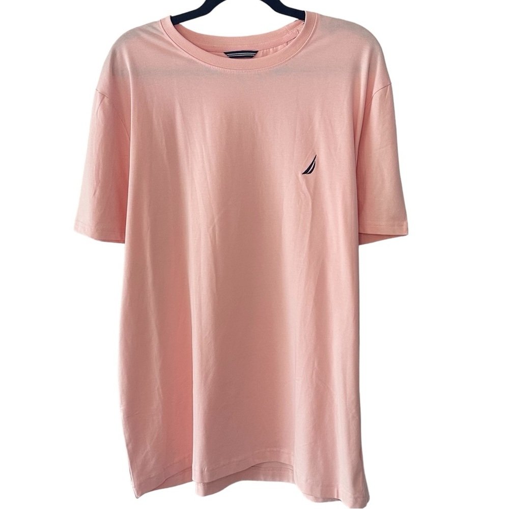 NWT NAUTICA ACTIVE STRETCH PERFORMANCE T SHIRT IN OASIS PINK